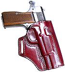 Bulman TJ special.  Muzzle forward carry holster, excellent for IDPA.