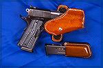9mm Colt Lightweight Commander with vintage Safariland competition holster and newer spare mag pouch.