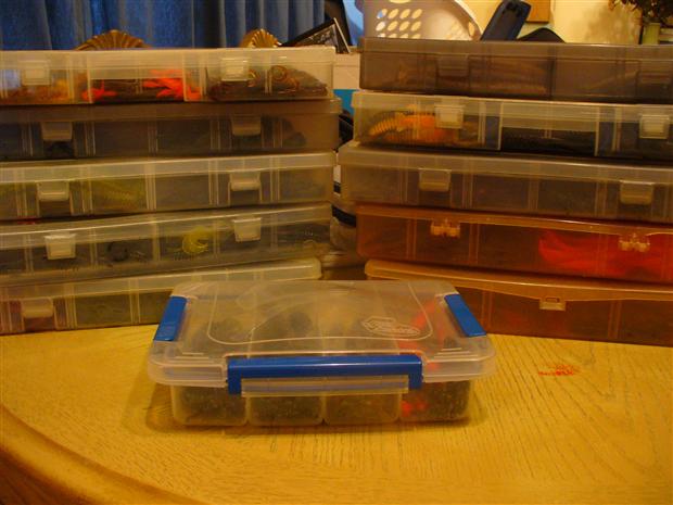 Plastic Worm Boxes