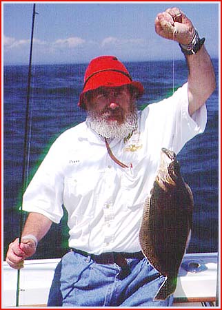 Angler with fluke