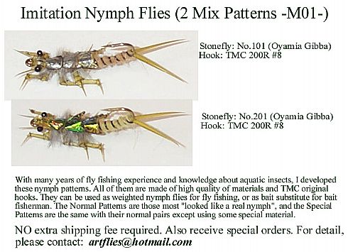 New imitation fly patterns