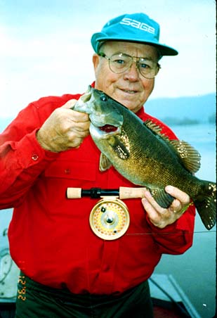 Lefty With Smallmouth