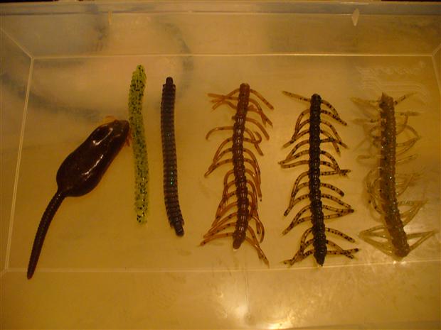 Weird Plastic baits