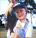 Bluegills are great starter fish for youngsters.