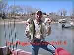 During the April Fun Fishing Tournament at Lake Greenbelt in Texas,   RYAN HIGGIS used the new FRENZY RATTL-R to catch the three biggest bass of his life and won $1020 with a three-bass limit that wei