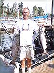 Columbia River Chinook caught Sept 27 near the Sandy River on FST silver and chartruese spoon.