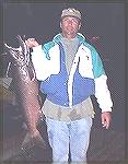 October 5 late season 19 lb Chinook caught at Mouth of the Sandy River.