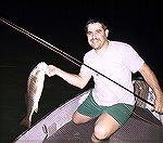 30 inch Redfish, caught by Dan of Dan''s Custom Flys in St. Petersburg, FL, ate a Dan''s Flippin Shrimp intended for Snook.......DON"T YOU HATE WHEN THAT HAPPENS!!?