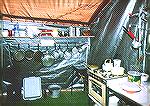 This is the kitchen tent used during Tony''s annual Steenkin'' Peeg Hunt. 