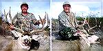 Red Finelli with his trophy 31" spread mule deer killed in Sonora, Mexico. His guide was Duwane Adams. MEXICO MULE DEERTony Mandile
