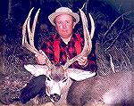 Guided by Duwane Adams, Rich Gribble killed this 190-plus buck during the Oct. 2002 season on Arizona''s North Kaibab. He shot it at 420 yards using a 130-gr. bullet in his .270. Kaibab BuckTM