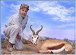 Springbok killed by Tony Mandile in June 2003 on a 10-day hunting trip with John X Safaris in South Africa.Tony's SpringbokTM