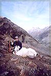 Phil Miner and his 1st goat from BC