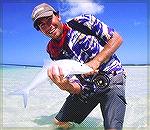 My first Bonefish...caught on an 8wt Sage. Veryvery happy !!
Nat Bromhead