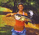Brittany Wood- This is my 10lb bass I caught in Decatur, Alabama in the summer of 2004. 