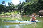 Very relaxing getting up early and fish from a canoe