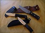 Bush Camp Knife, Cold Steel Master Hunter and Buck Vanguard