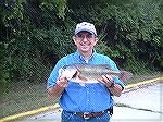 Caught on a Bagley Balsa B Tennesse Shad. Caught by a friend of Mine, Harry Ward at Bond Lake Greenville, IL. Lake was named after U.S. Senator Kit Bond.