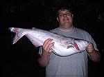 Bryce Schindler 10 pound Blue Cat caught on cut Shad!