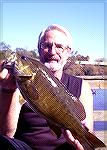 Hooked this monster while fishing from shore in Mohawk NY on 11/20/2007. He measured out at 21.25&quot;. I was using Bass Pro XPS Extreme rod with Pflueger President spinning combo and Berkley Power B