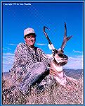 Record Pope & Young Arizona pronghorn killed by Corky Richardson.