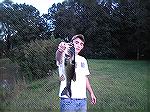 A bass out of my pond.