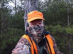 A photo that I took of myself while sitting in a treestand in Alleghany County, Virginia.  November 2013.